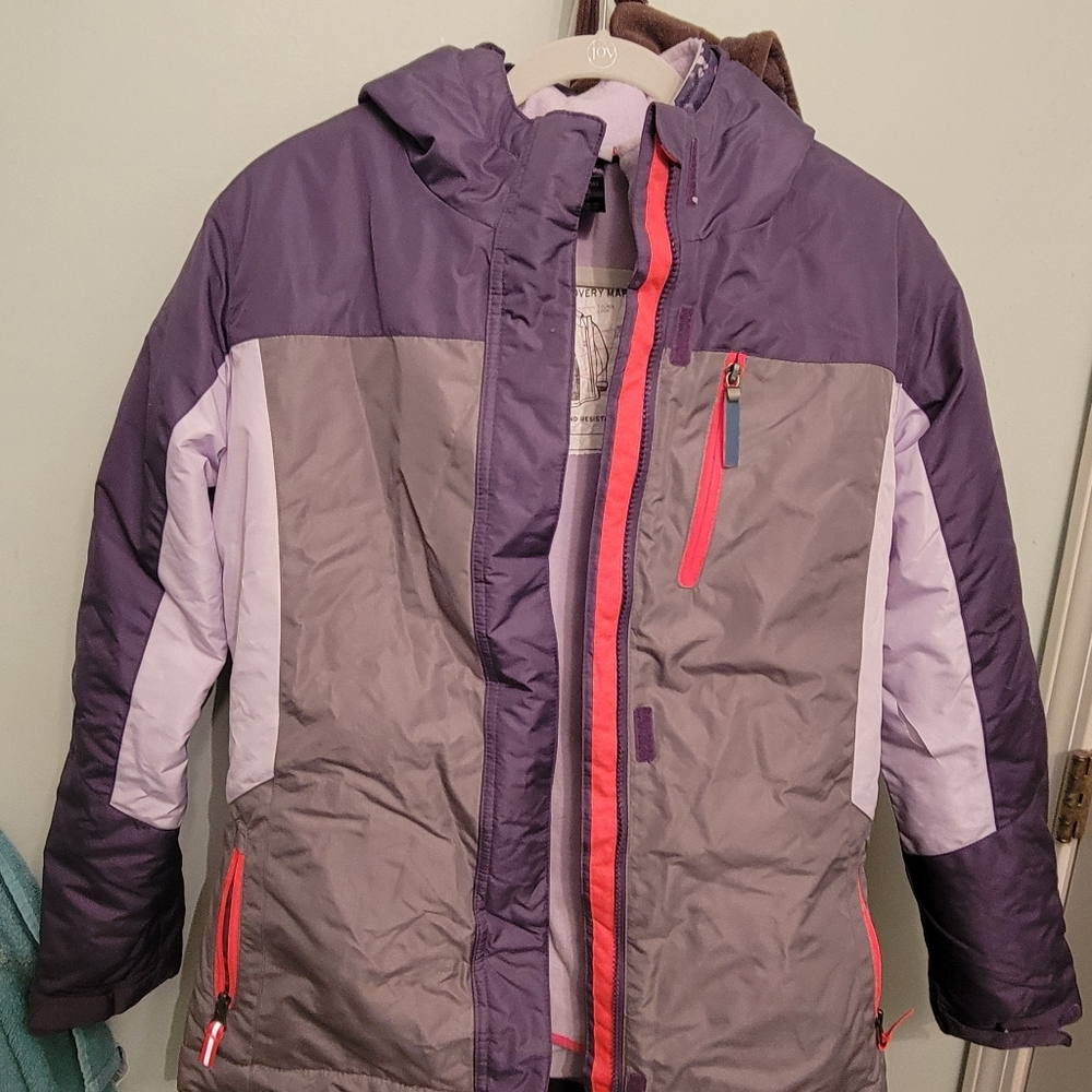 Girl's Champion 3-in-1 Discovery Map Coat